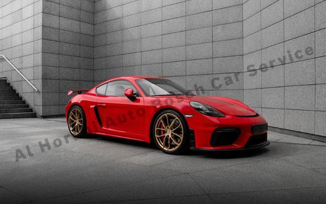 Porsche service center Sharjah